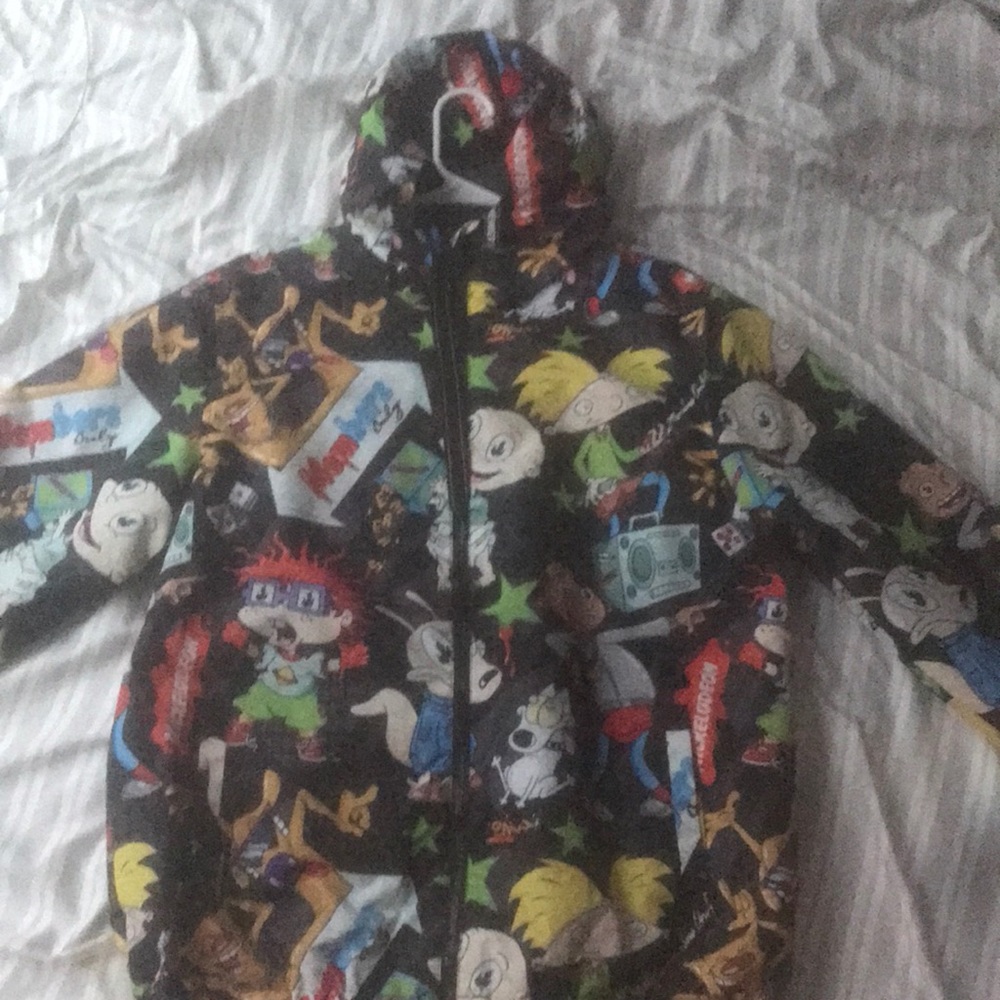 Members only Nickelodeon rain jacket